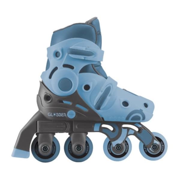 Rollerblades 2 i 1 - T. 30-33 - Blå/Svart