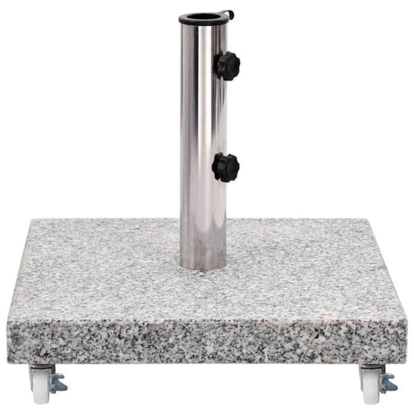 vidaXL Parasoll Base Granit 30 kg Square Grå