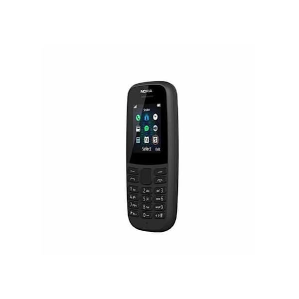 Mobiltelefon - Nokia - 105 - 4,57 cm - 73 g - Svart