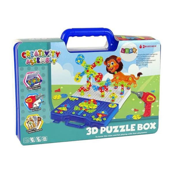 3D Pussel Set DIY Skruvdragare Mapp