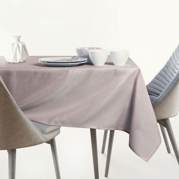 Bordduk - Empire - Rund Ø110 cm - 100% polyester glänsande - Fläckavvisande, certifierad OEKO-TEX
