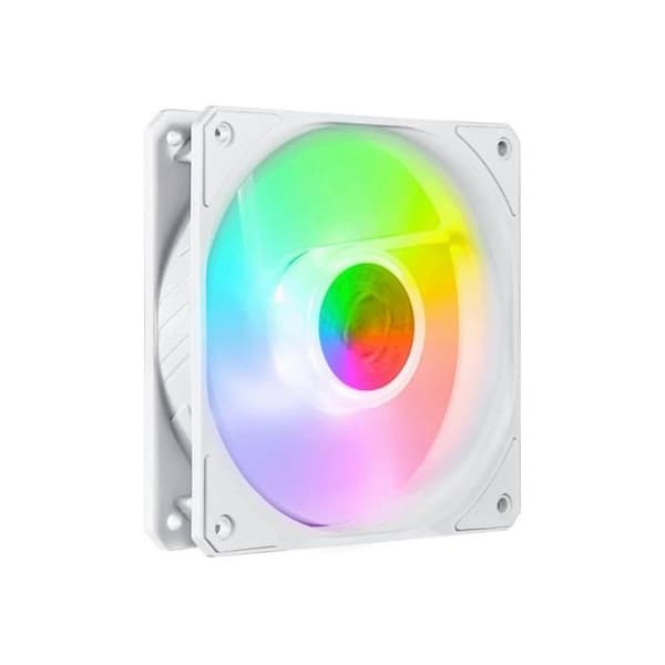 Cooler Master SickleFlow 120 ARGB White Edition 3-i-1 PC-fodral fläktar - Controller medföljer, kompatibel