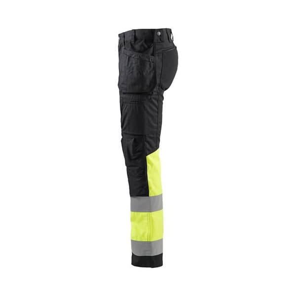 Blaklader stretch arbetsbyxor med hög synlighet