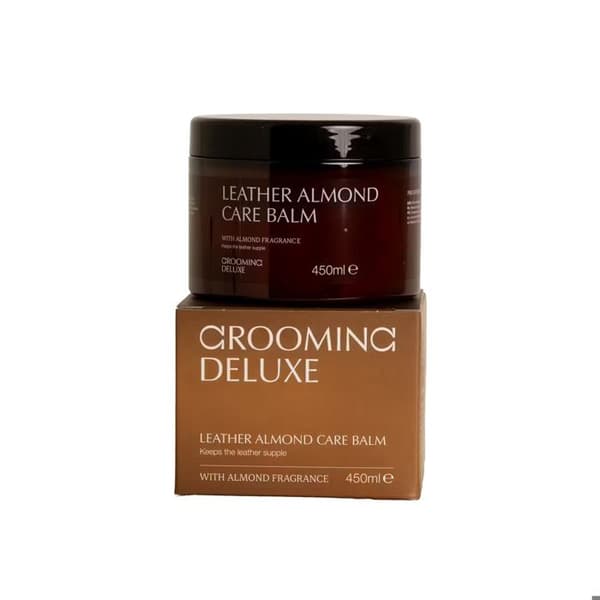 Hästsport läderbalsam med mandel Grooming Deluxe