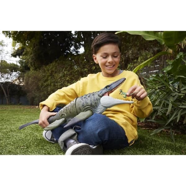 Jurassic World - Rörlig figur Mosasaurus - Dinosaurie - JCH00
