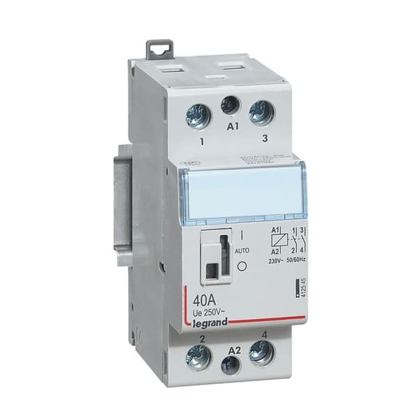 Strömbrytare - Legrand - 412545 - 230V - 40A - Bipolär 2F