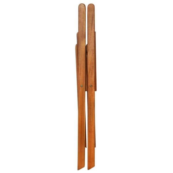 vidaXL 2x Bistrostol Solid Acacia Wood Hopfällbar Trädgårdsstol 44012