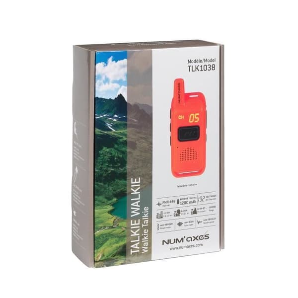 NUM'AXES - Talkie Walkie TLK1038 Orange