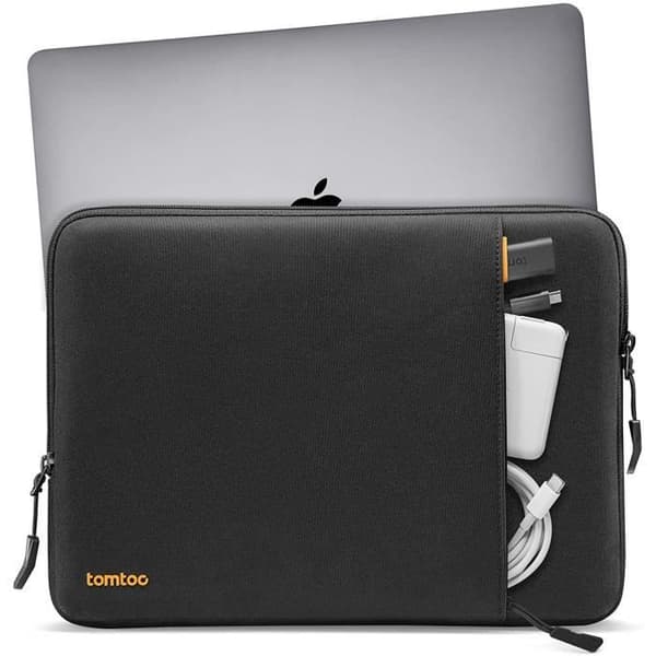 Skyddsfodral - TOMTOC - MacBook Pro 16 Tum - Stötsäker - Vattentät - Svart