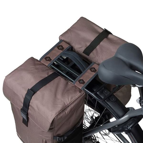 Cykelväskor - BASIL - Move - Återvunnen polyester - MIK 2.0-fäste - 16x27x38cm