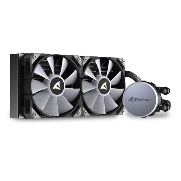 Vätskekyllsystem - SHARKOON - S70 - 12 cm - RGB - Lätt installation
