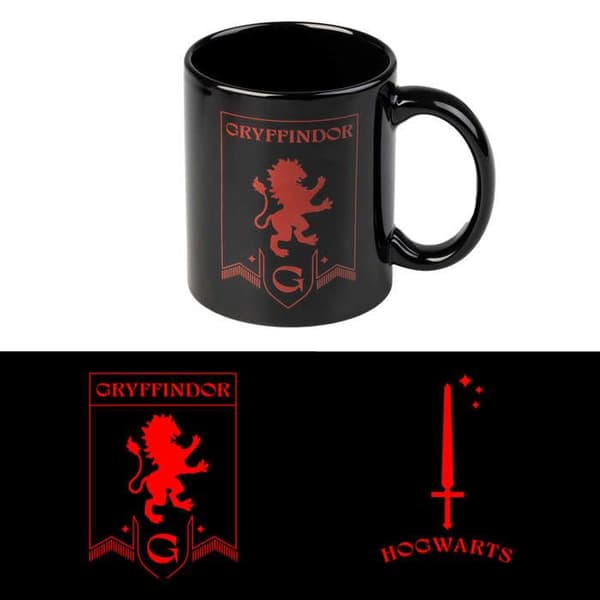 Mugg - ERIK EDITORES - Harry Potter Gryffondor - 350 ml - Keramik - Diskmaskinssäker
