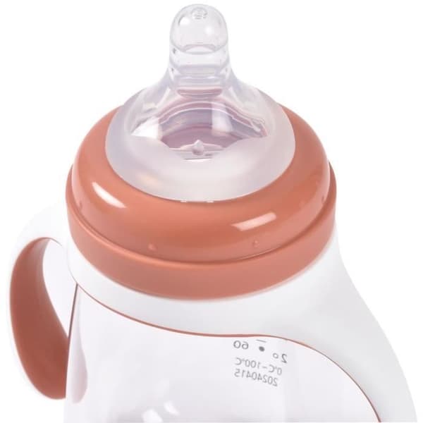 Lärflaska 2-i-1 - BEABA - 210 ml - Terracotta