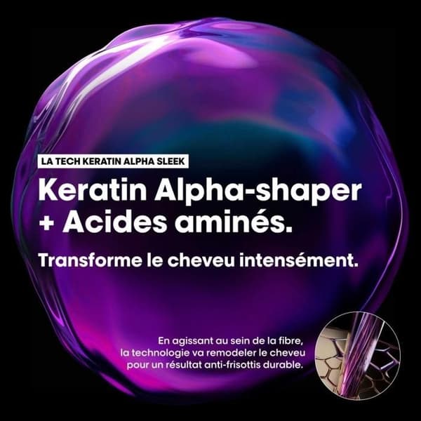 Serie Expert Keratin Alpha Sleek Schampo 300 ml E4566200
