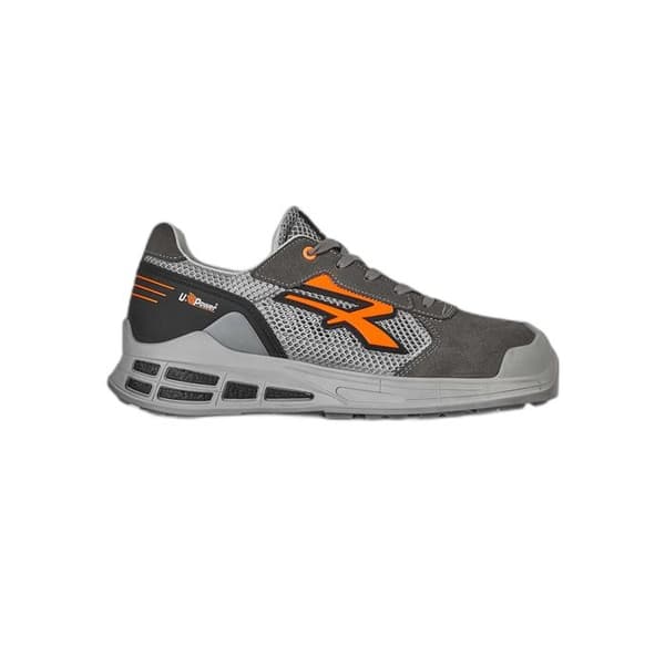 U-Power Red Premium Moki ESD S1P SRC arbetsskor - grå/orange