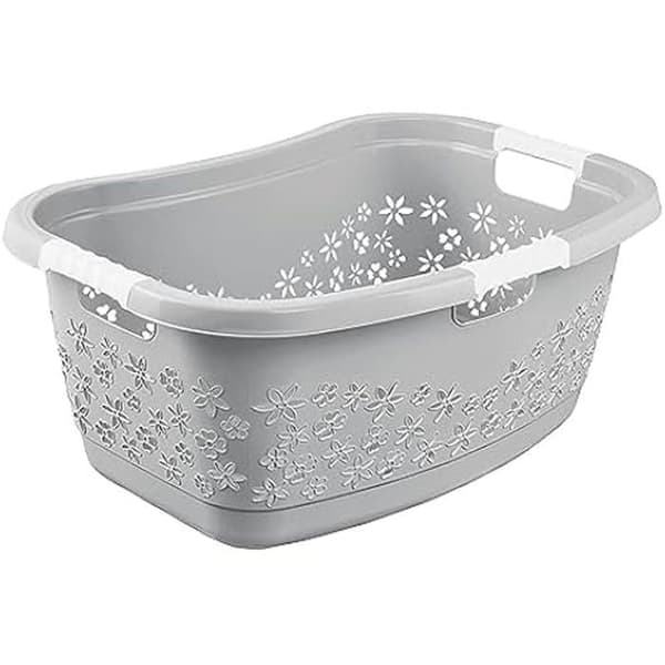 Tvättkorg - KEEEPER - Lasse - Ergonomisk - 50 L - Nordic Grey