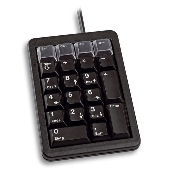 Tangentbord - CHERRY - G84-4700 - USB - Svart - 1,75 m kabel