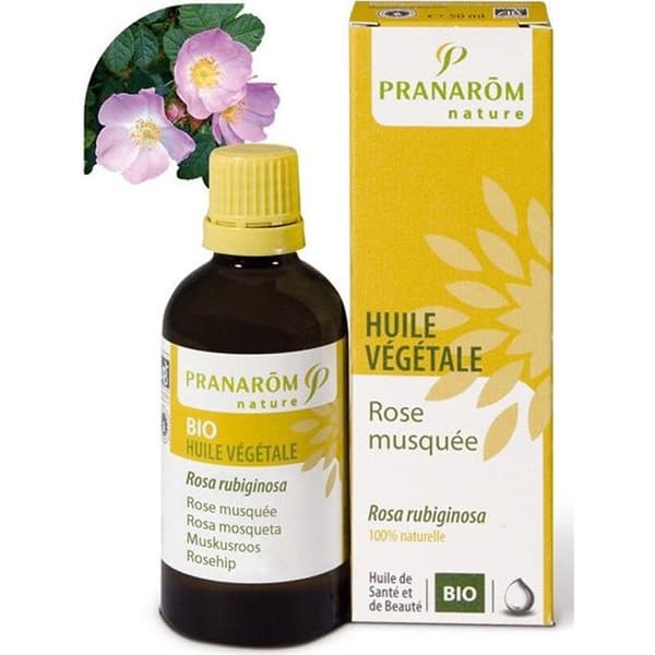 Pranarom Ekologisk vegetabilisk olja Nypon 50ml