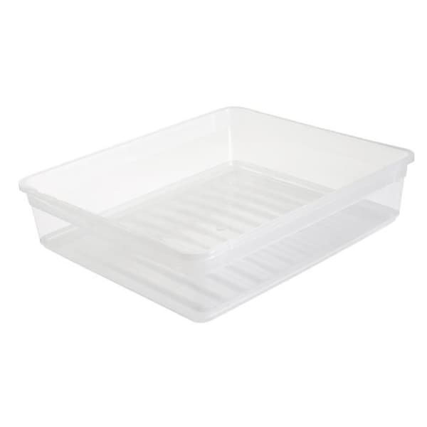 Förvaringslåda - OKT - Basixx - Transparent Plast - 9 L - Rektangulär