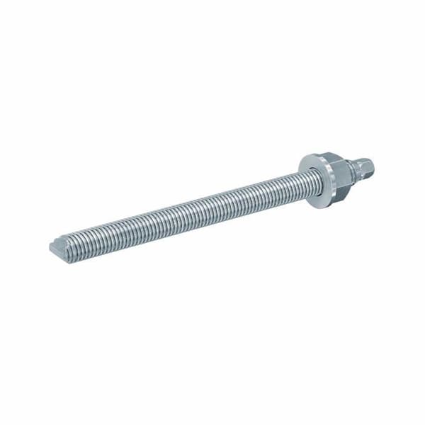 Fästelement - FISCHER - 519446 - Galvaniserad stål - Hexagonal - 6 sidor för enkel montering