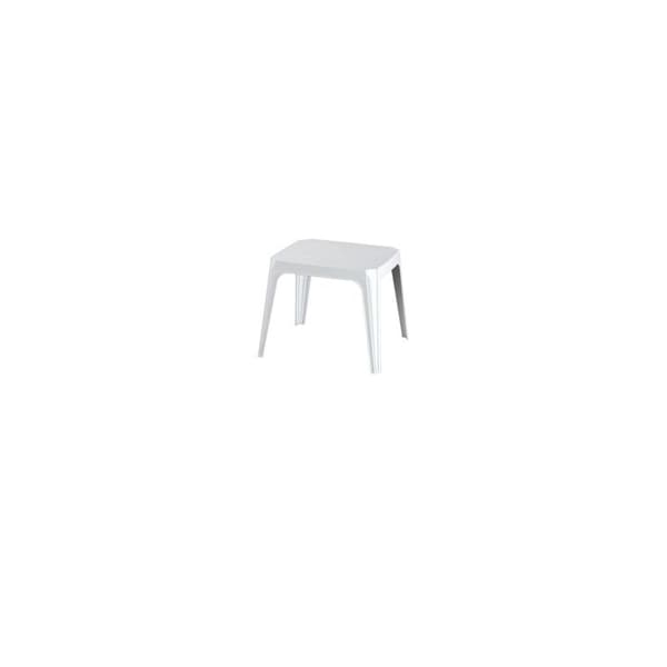 Plastica Alto Sele Dady Bord - vit - 45x42x50 cm