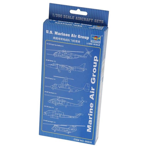 Set flygplan och helikopter: U.S. Marines Air Group