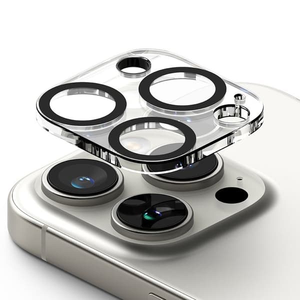 Kameraskydd för iPhone 16 Pro / iPhone 16 Pro Max (set 2) - Ringke kameraskyddsglas - Transparent