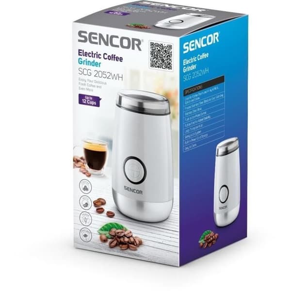 Elektrisk kaffekvarn - Sencor - SCG 2052WH