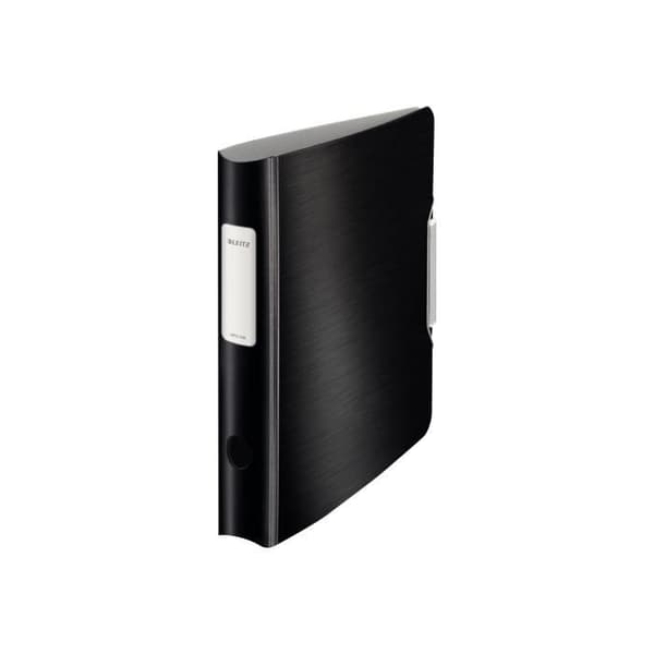 Ringbinders - Leitz - 180° Active Style - 65 mm - Matt svart - 350 ark