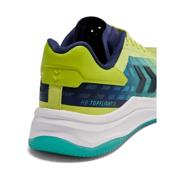 Hummel Topflight Pro inomhusskor - limeade
