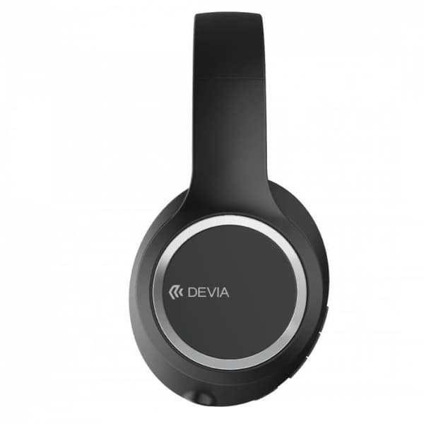 Bluetooth-hörlurar - Devia - Kinton V2 - Trådlös - Svart - 24h Batteritid