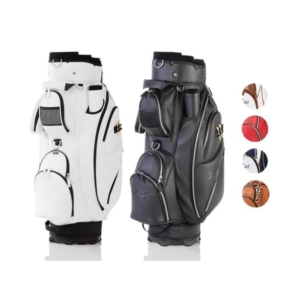JuCad Style Cart Bag - Vit - TU - Golf - Herr
