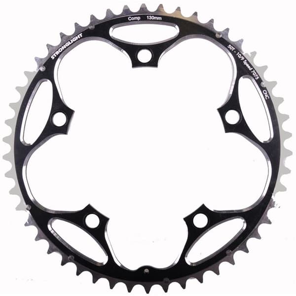 PLATTA Diam 130 51 Tänder Svart 7075 STRONGLIGHT