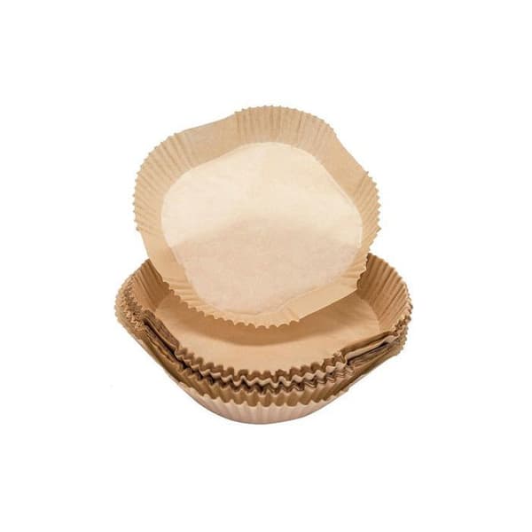 Nerthus bakpapper för varmluftsfritös - 20 x 20 cm - 100 stycken