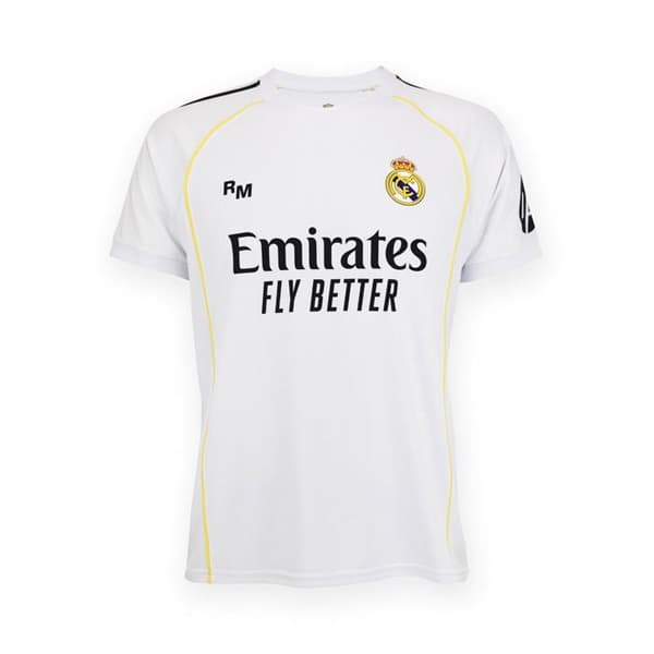 Real Madrid Hemma Tröja Mbappé N°10 Herr 2025/26 Vit - - Vit