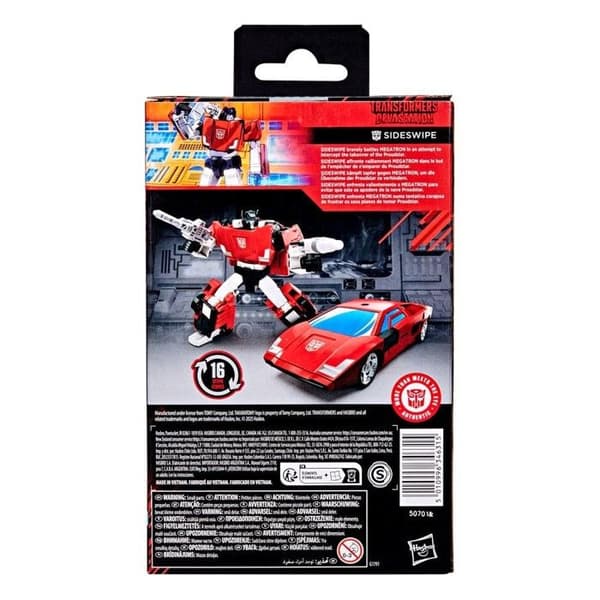 Hasbro - Transformers: Devastation Studio Series Deluxe Class - Figur Sideswipe 11 cm