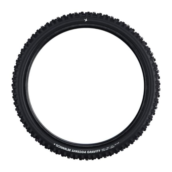 Cykeldäck - Schwalbe - Shredda Gravity Pro - Maximal grepp - Komfort och säkerhet - Svart