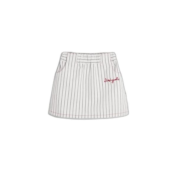 Mini kjol tjej Desigual Nadia - vit