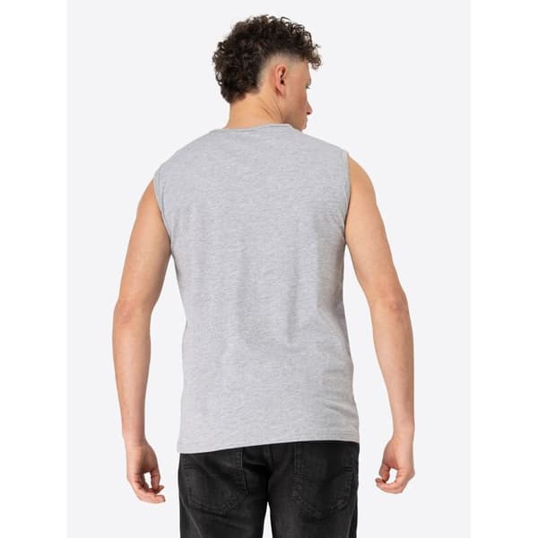 Lonsdale Regular Fit Clopton Linne - melerad grå/svart