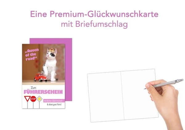 Grattiskort - 21473 - Format 11,5 x 17 cm - Vikbart dubbelt kort utan text - Matchande kuvert