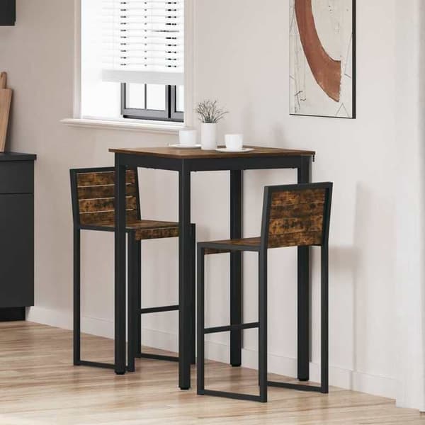 vidaXL Ståbord i ingenjörsträ 892676