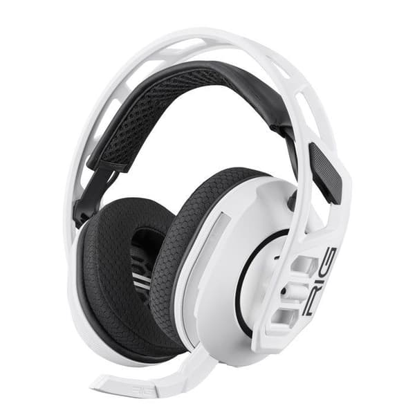 Gaming Headset - NACON - RIG 600 MAX HS - Vit - RF & Bluetooth 5.3 - Licens PlayStation (PS5)