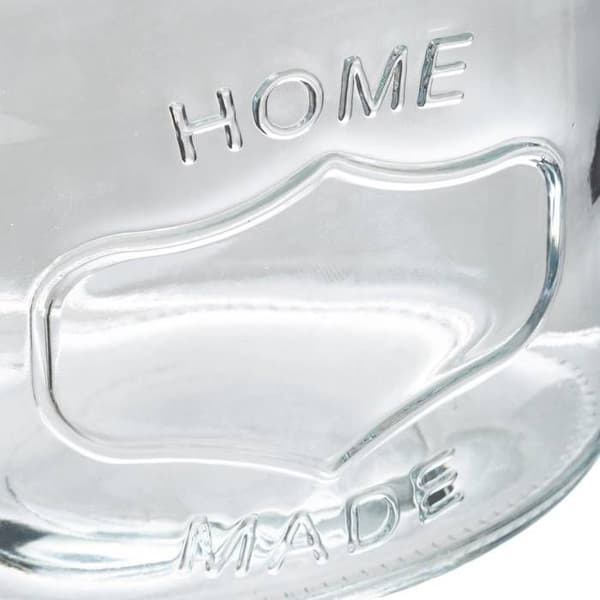 Glasburk med lock i rostfritt stål 2,5L - 5 five simply smart