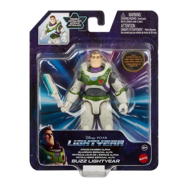 Buzz Alpha Suit Figure - Pixar - Lightyear - 12 cm - 12 artikulationspunkter