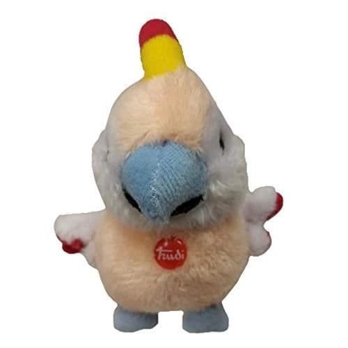 Peluche - TRUDI - Papegoja - 10 cm - Inomhus - Blander