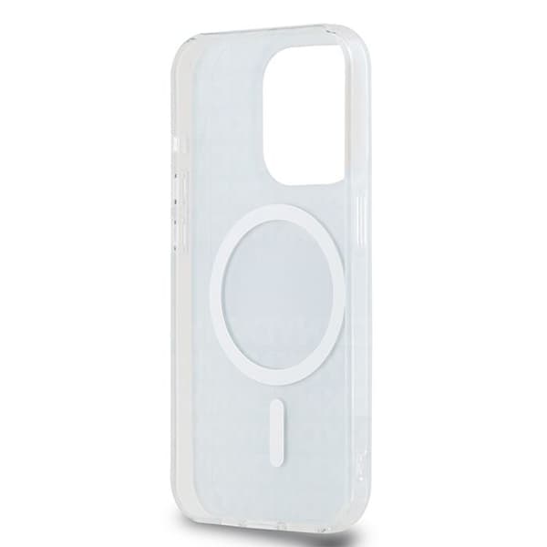 Coque iPhone 15 Pro - DKNY - IML Mono & Stripe - Blå - Optimal skydd - Elegant design