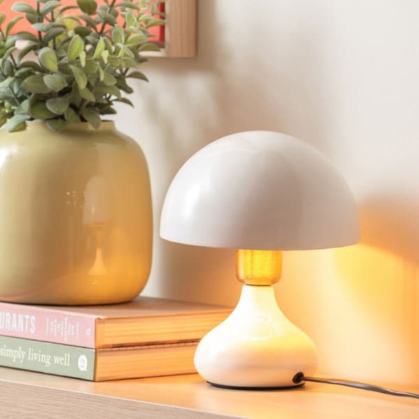 Bordslampa Binc H23cm - Present Time - Vit -