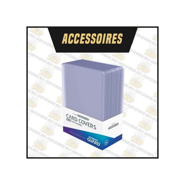 Ultimate Guard 25 Toploaders 35 pt Card Covers Toploading Clear
