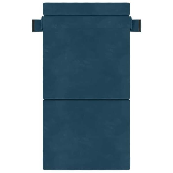 vidaXL Fällbar sängsoffa Blå 70 x 80 x 60 cm Tyg 900091