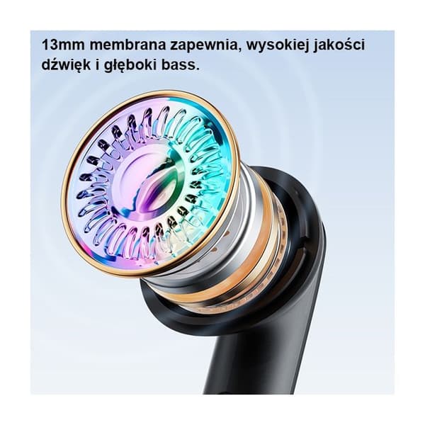 Bluetooth-hörlurar - AWEI - T66 TWS - Laddstation - Svart